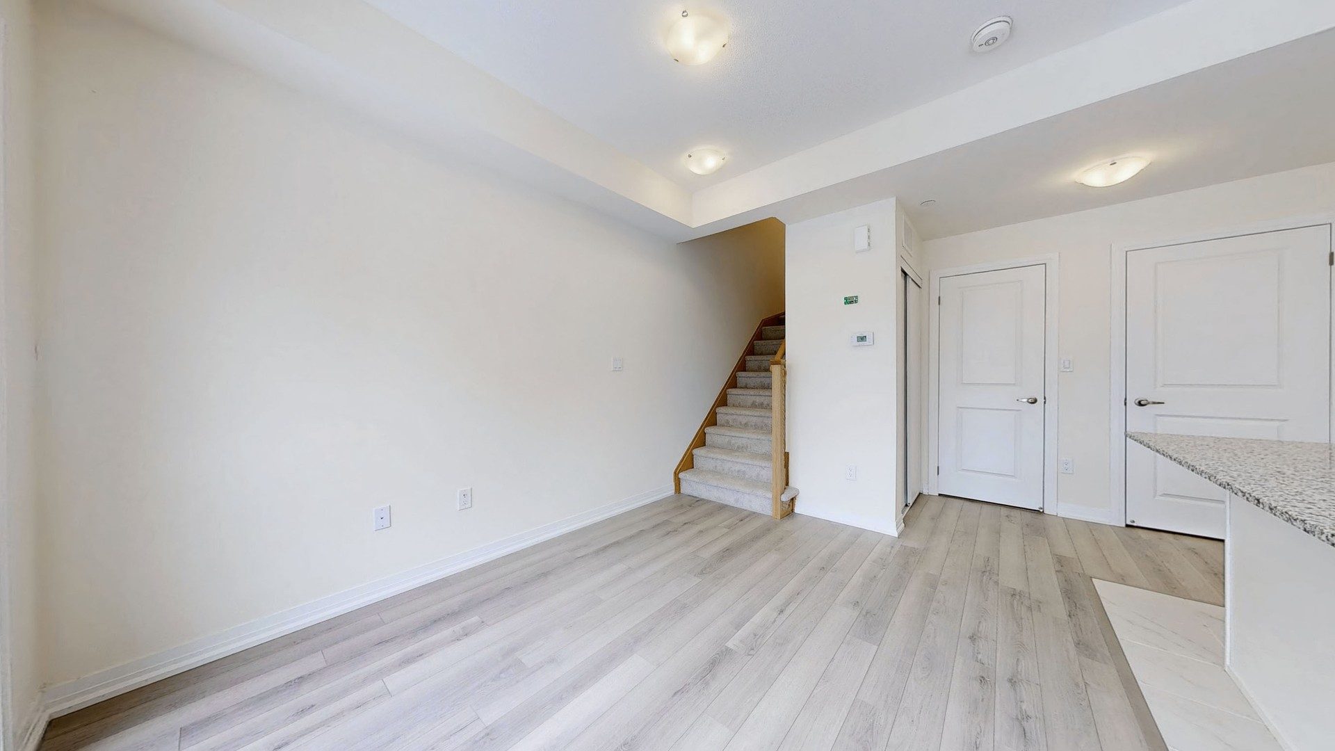 Living Room — 165 Tapscott Road, Scarborough ON